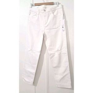 Joes Jeans Women's THE NIKI MID RISE BOYFRIEND JEANS size 30 White